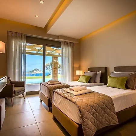 Limni Keriou Sleeps 8 Wifi Villa Marathias (Zakynthos)